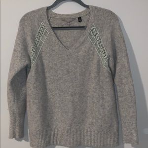 Anthropologie- V Neck Sweater